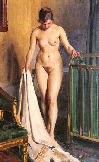 Anders Zorn I Sangkammaren France oil painting art